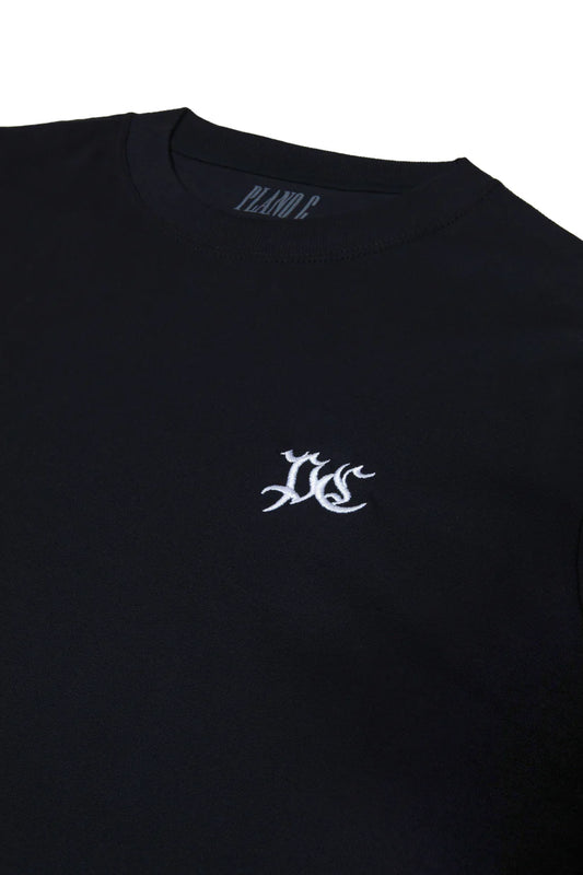 Camiseta Long Sleeve "PC" Black - Plano C