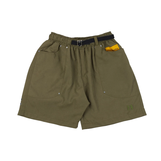 Short "B Logo" Verde - BARRA