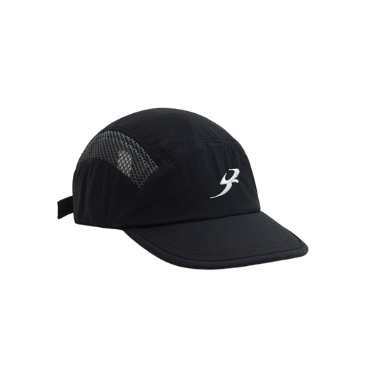 Boné Five Panel Tech "B Garça" Preto - BARRA