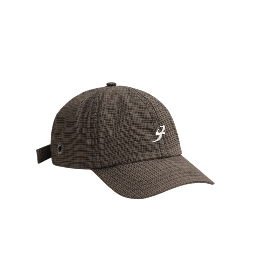 Boné Six Panel "B Garça" Xadrez - BARRA