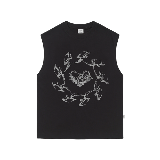 Regata "Ateliê" Preta - BARRA