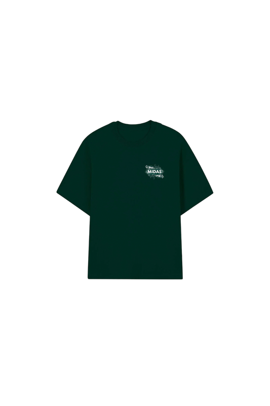 Basic Sculpture T-shirt Verde - MIDAS TOUCH