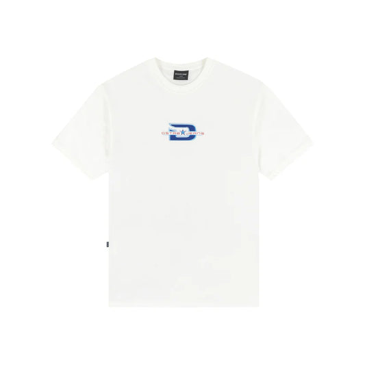 DSTRB Jeans T-shirt in Off-White - Disturb