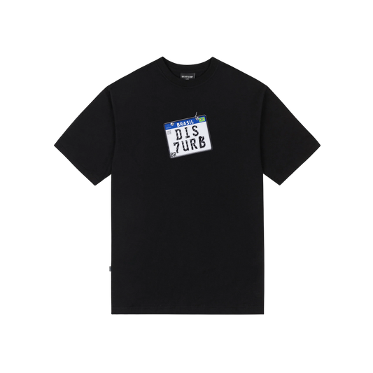 Grau T-Shirt in Black – Disturb LTDA