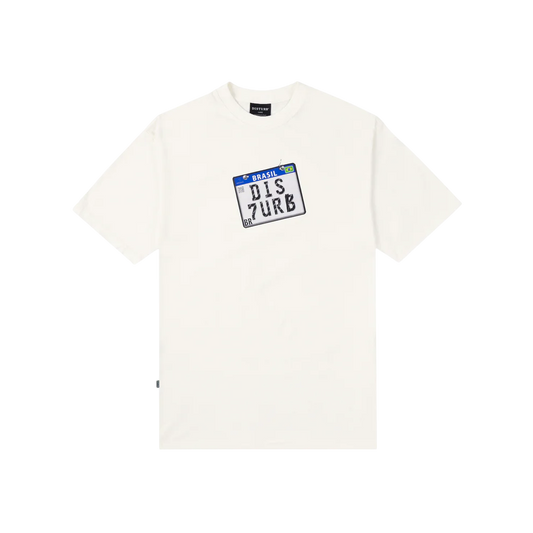 Grau T-Shirt in Off-White  – Disturb LTDA