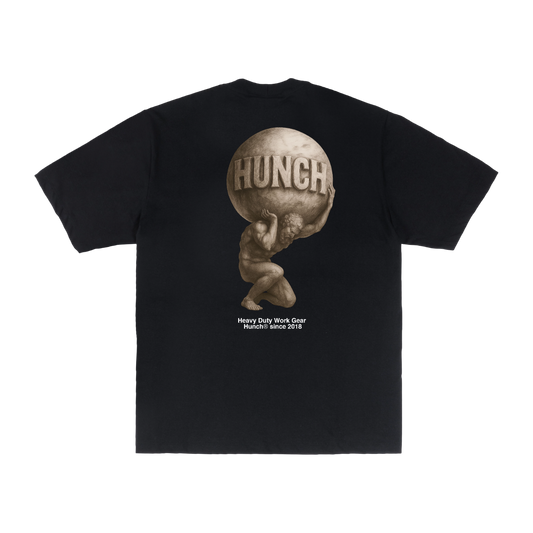 T-Shirt World Black - HUNCH