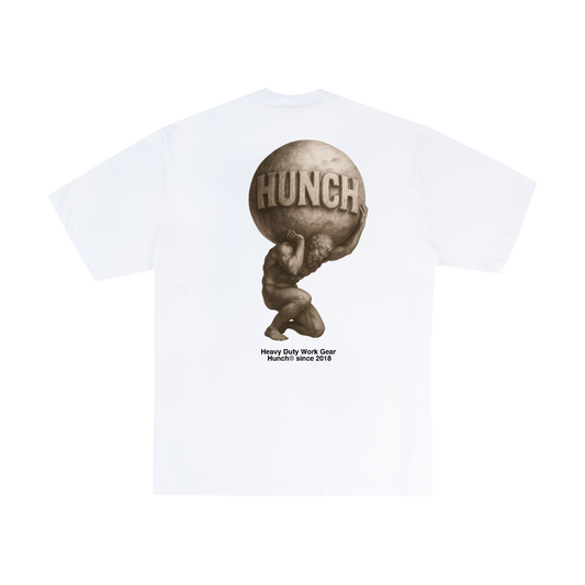 T-Shirt World White - HUNCH