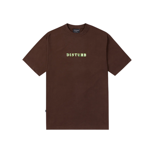 Heat Logo T-Shirt in Brown – Disturb LTDA