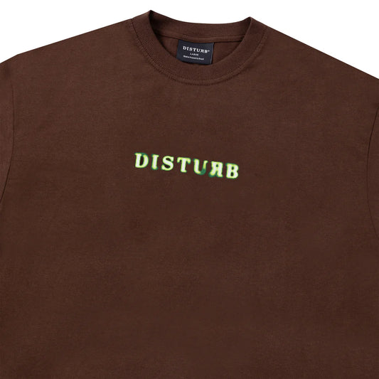 Heat Logo T-Shirt in Brown – Disturb LTDA