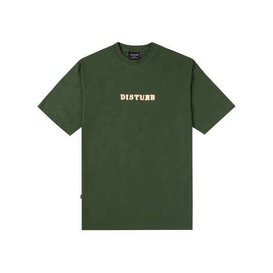 Heat Logo T-Shirt in Green – Disturb LTDA