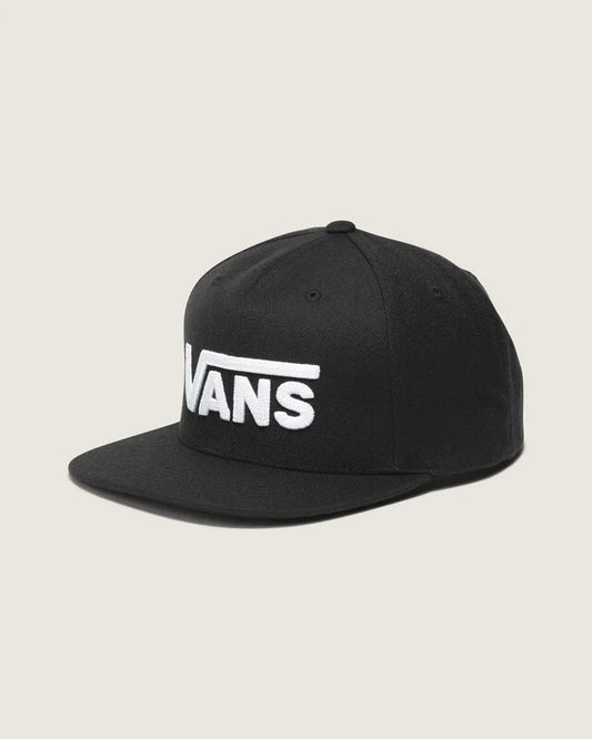 Boné Drop V Li Snapback Black White - VANS