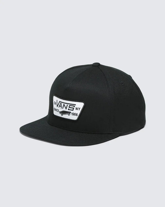 Boné Full Patch Snapback True Black - VANS