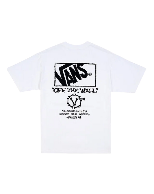 Camiseta Circle Bones SS White - Vans