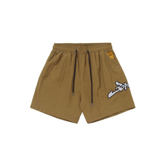 Short Assinatura Logo Refletivo Verde - BARRA