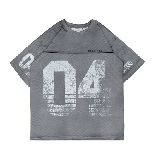 04 Grey Jersey Tee - TAKE-OFF