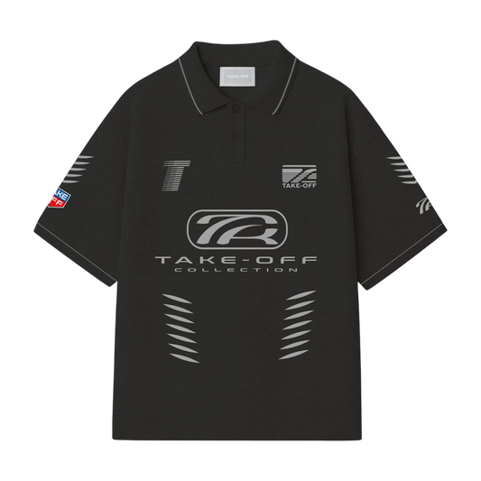 Laboratorial Black Polo Shirt – TAKE-OFF
