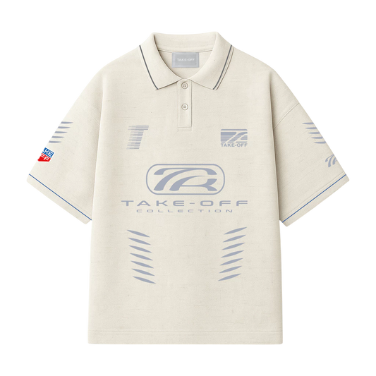 Laboratorial White Polo Shirt – TAKE-OFF