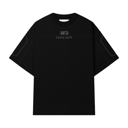 Dynamic Black Tee – TAKE-OFF