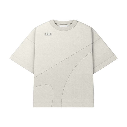 Overlay Offwhite Boxy Tee - TAKE-OFF