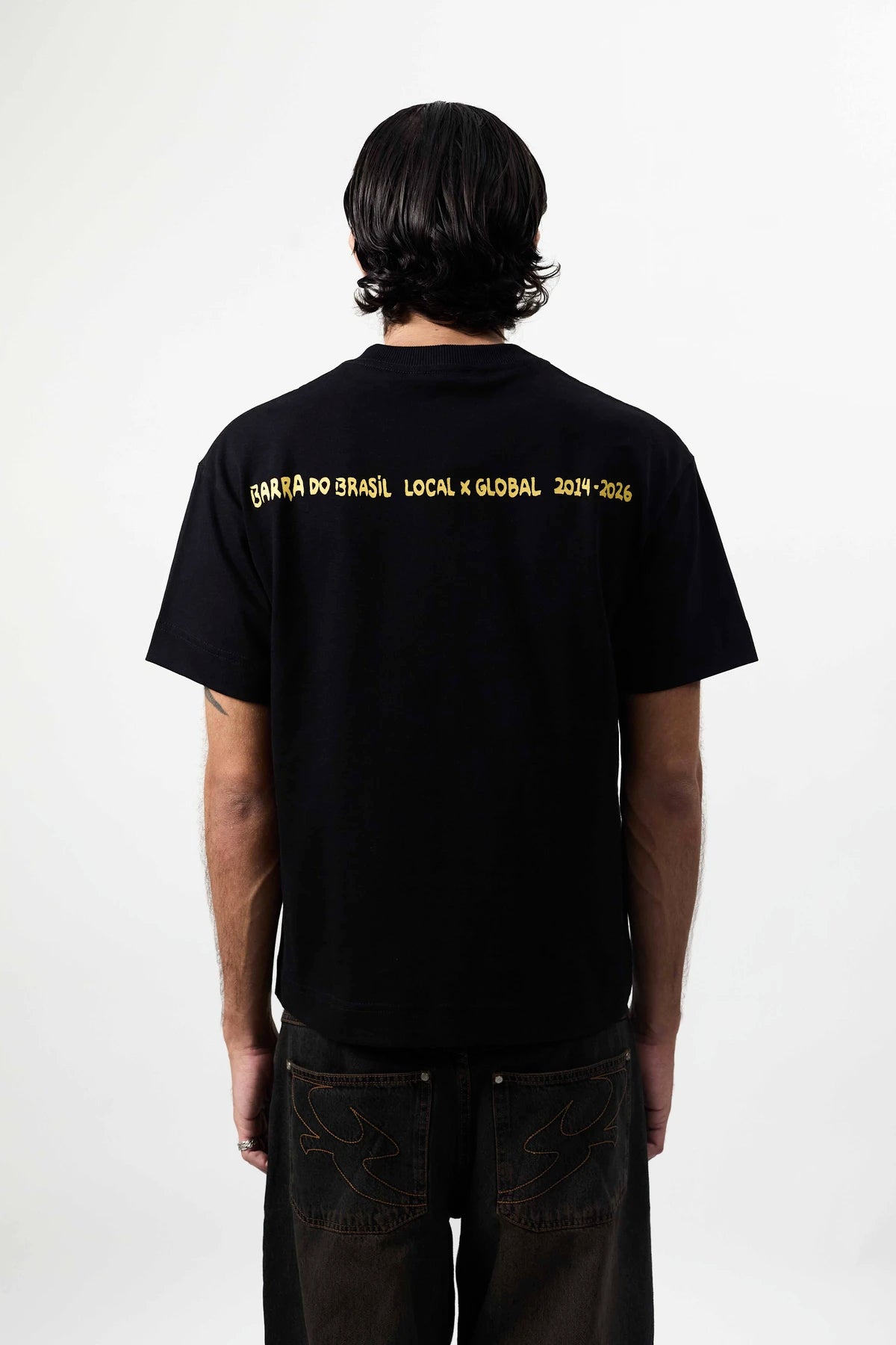 Camiseta "Iconografia" Preta