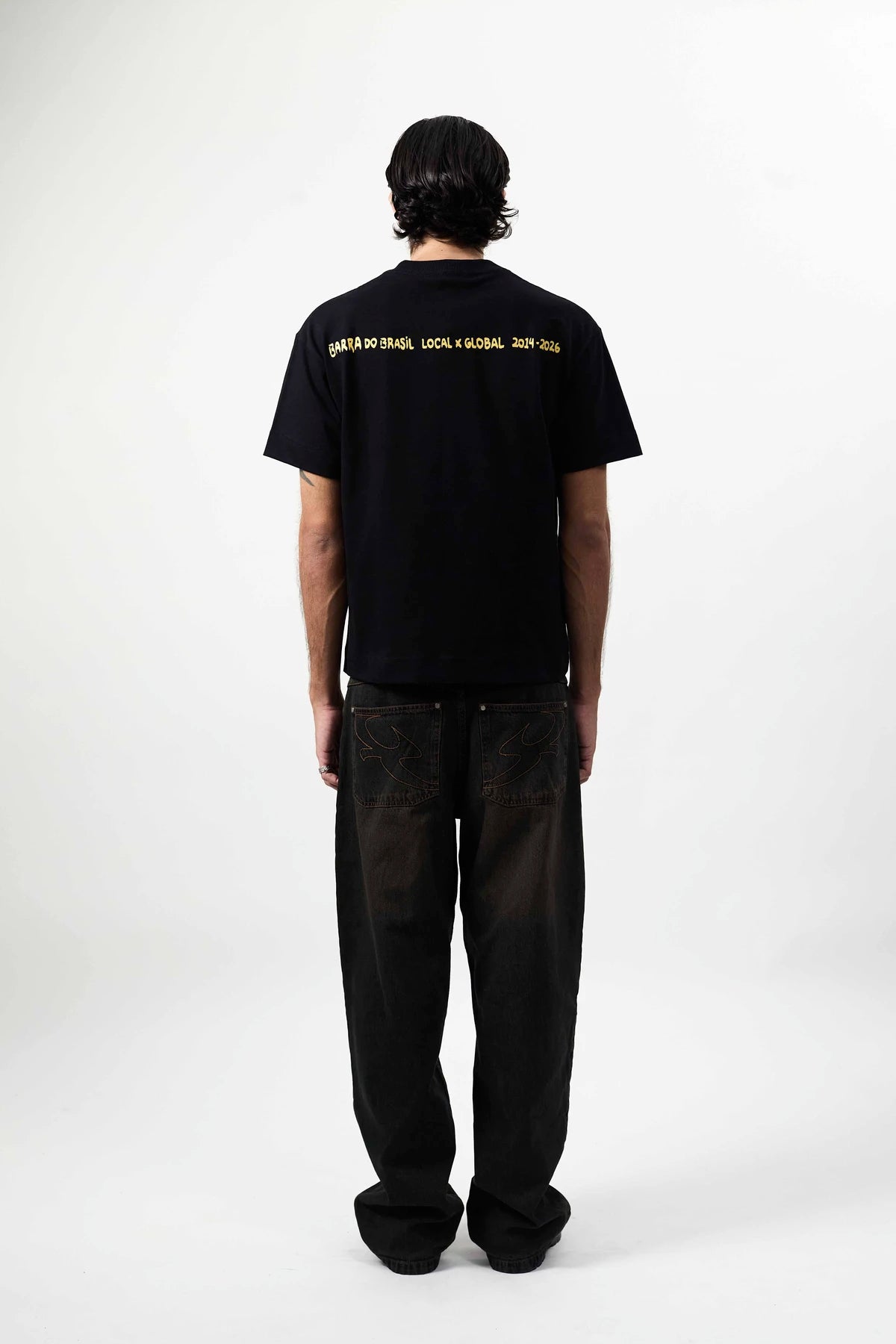 Camiseta "Iconografia" Preta