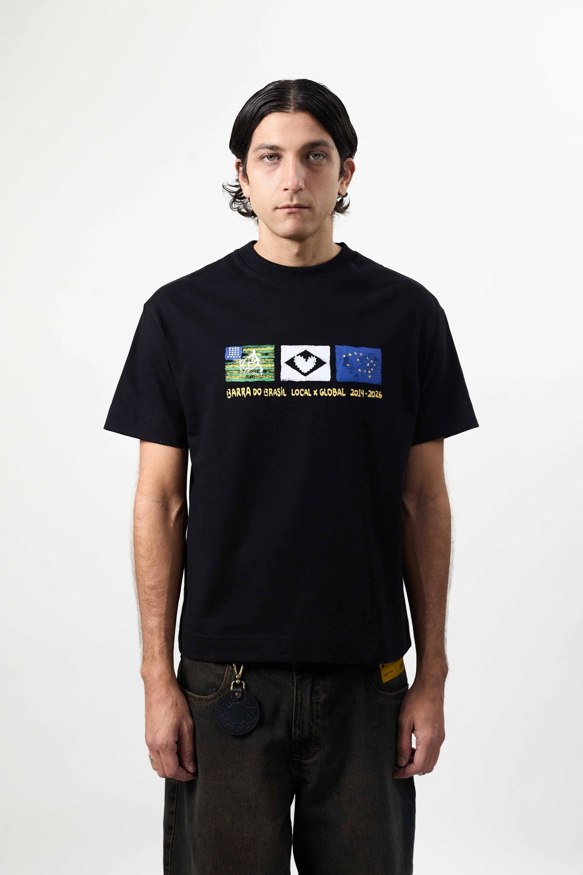 Camiseta "Iconografia" Preta