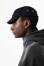 Boné Six Panel "Rizoma" Preto