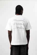 Camiseta "Croqui" Off White