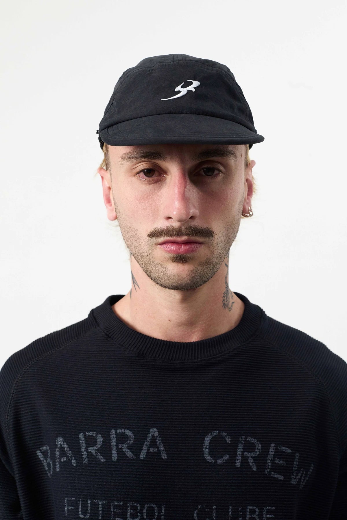Boné Five Panel Leve Preto