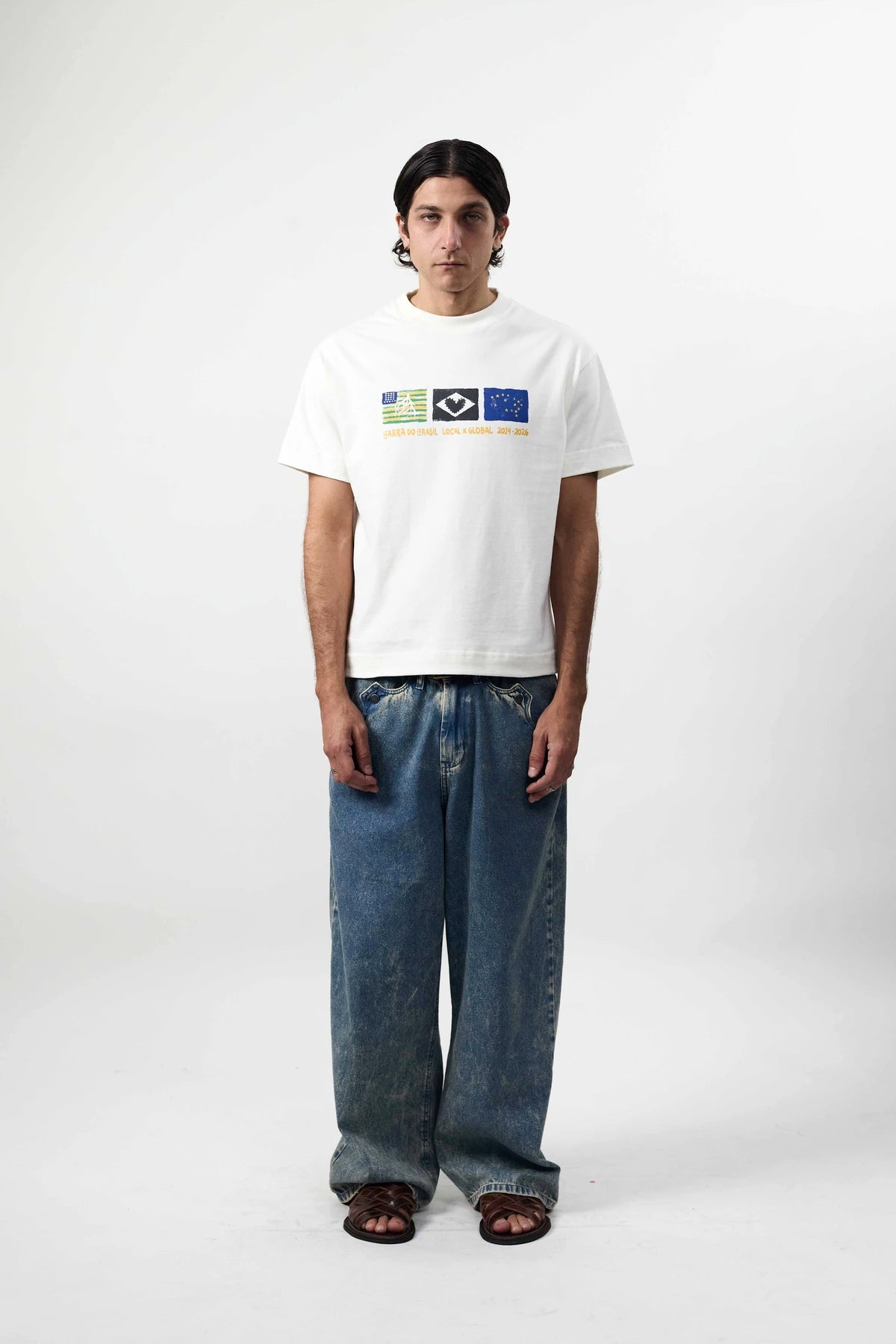 Camiseta "Iconografia" Off White