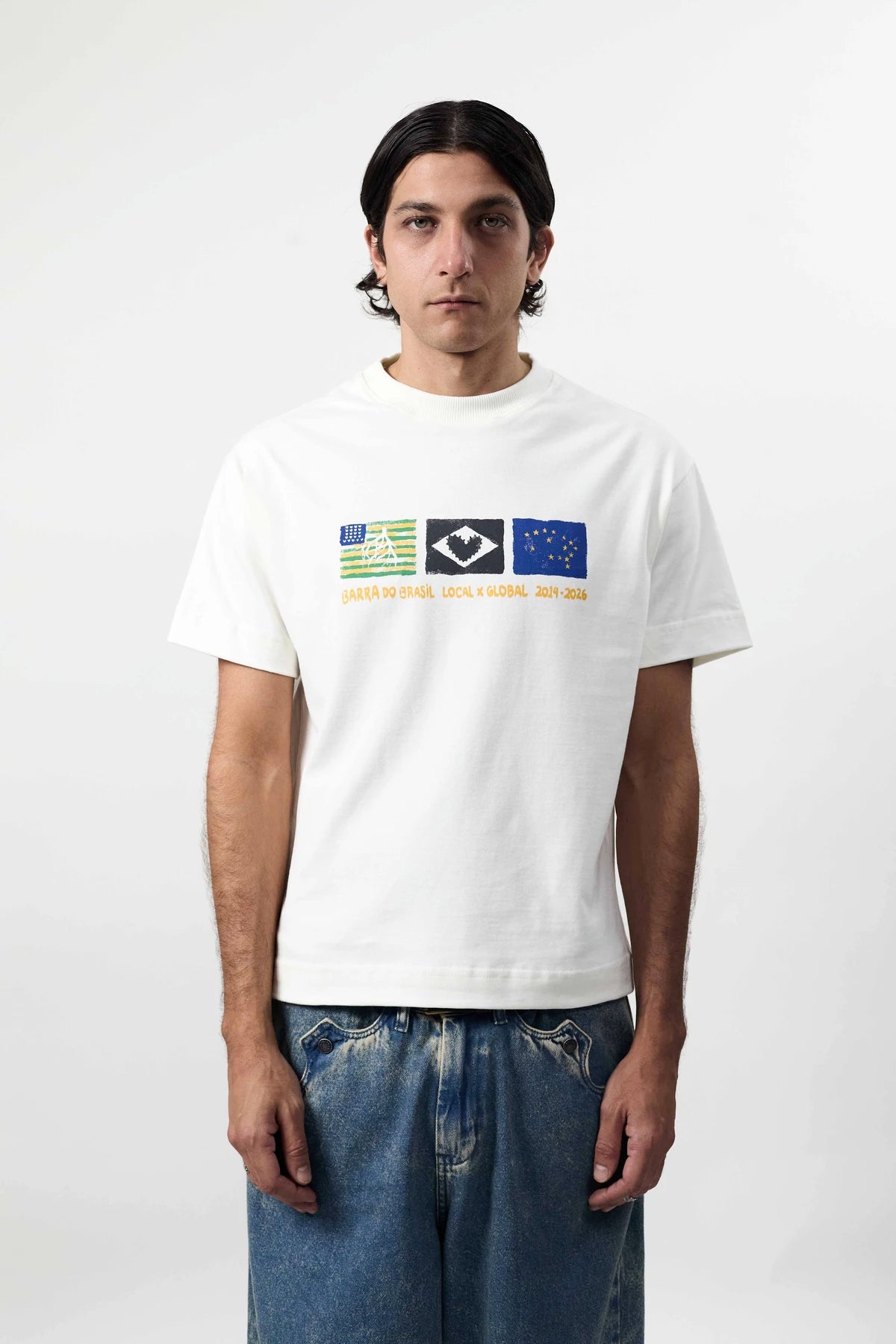 Camiseta "Iconografia" Off White