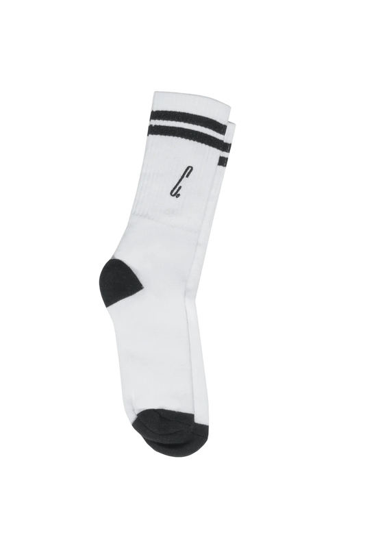 Meia Stripe "C." White - Plano C