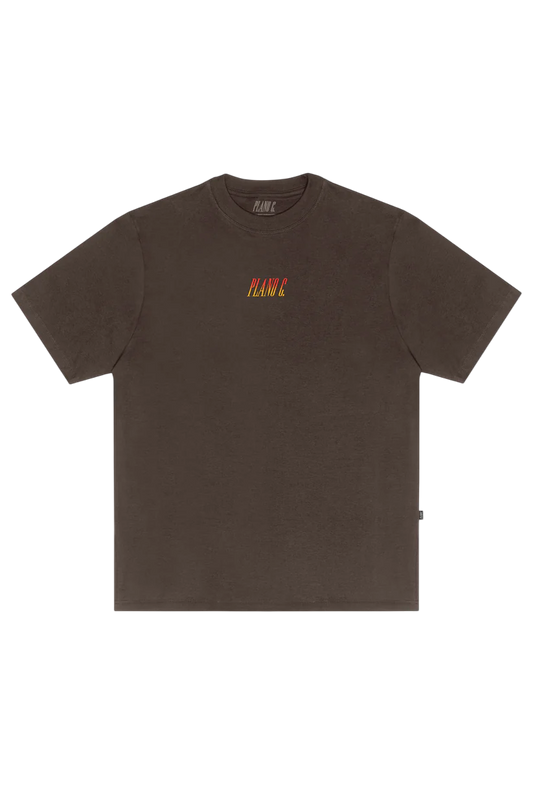 Camiseta "Flames" Brown - Plano C