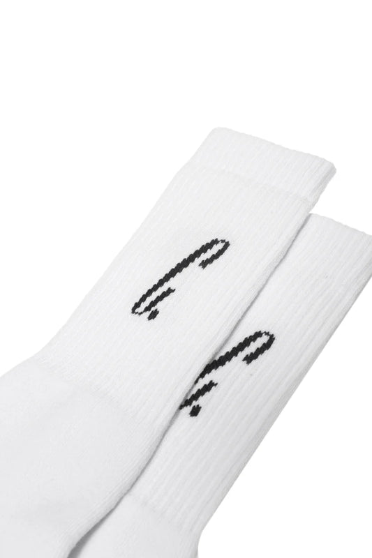 Socks "C." White - Plano C