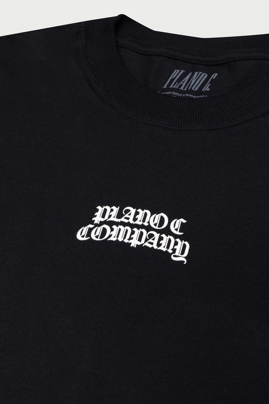 Camiseta "Gothic" Preto - Plano C