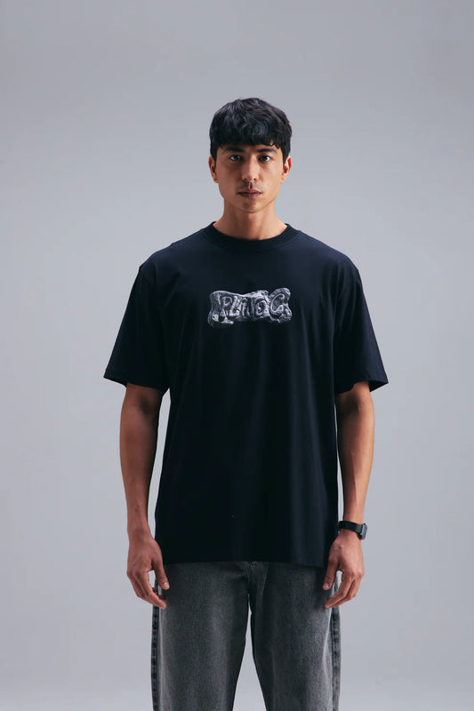 Camiseta "Fossil Rock" Preto - Plano C