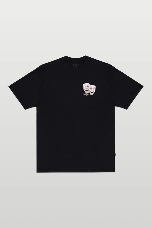 Camiseta "Masks" Preto - Plano C