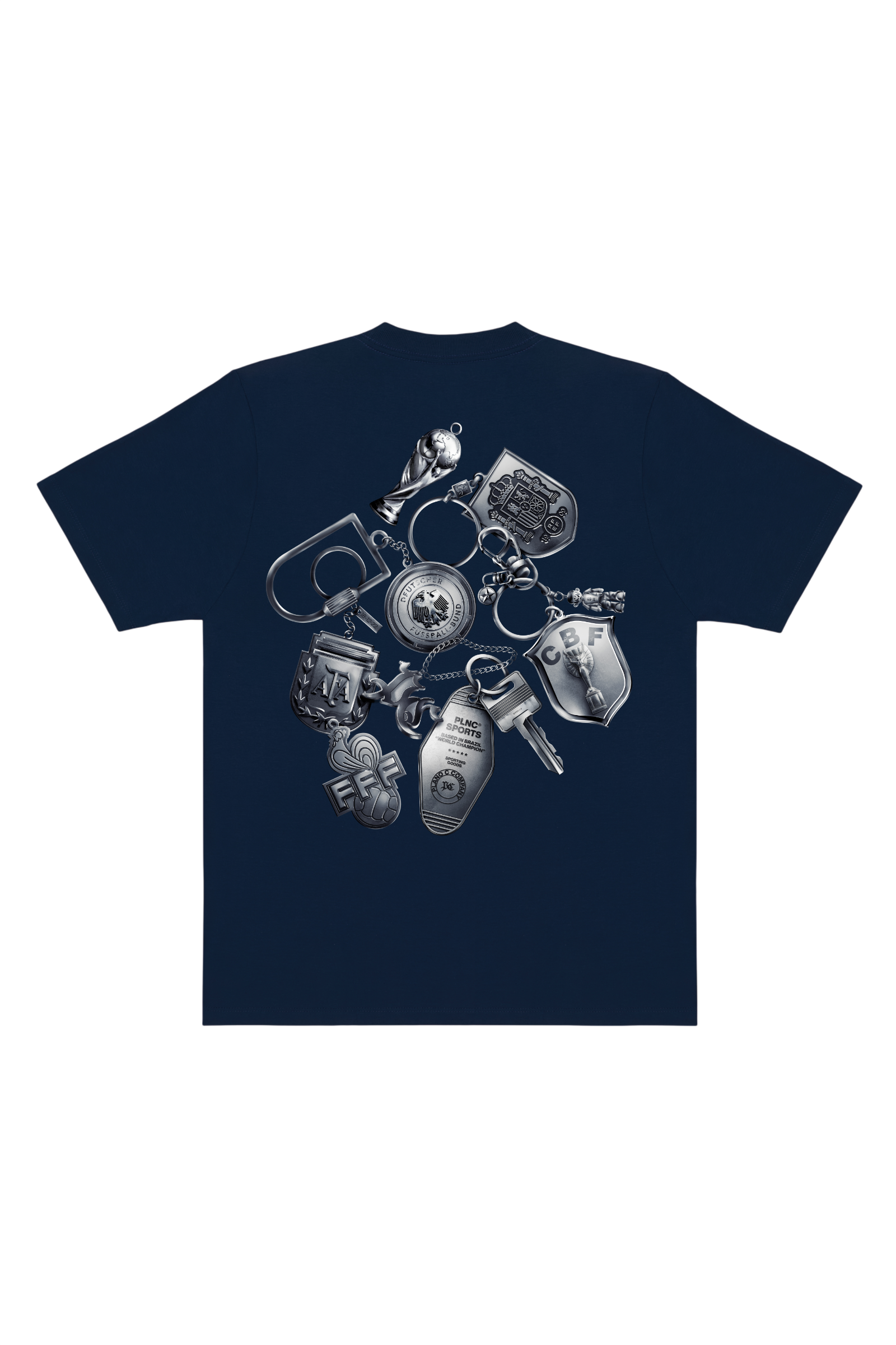 Camiseta Keychains Navy