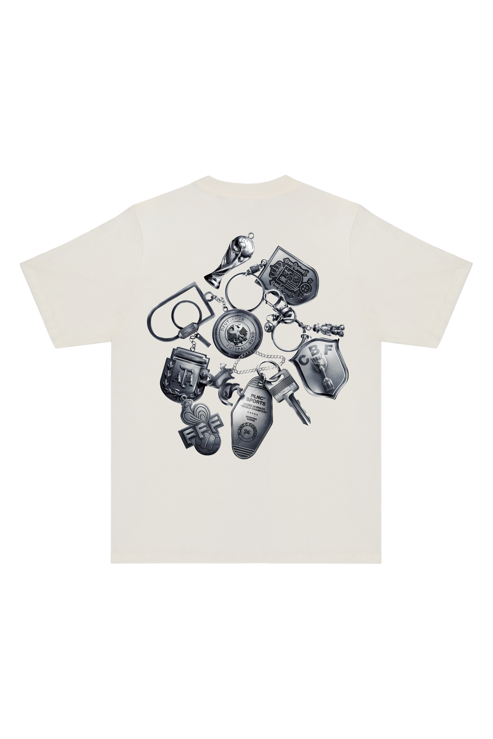 Camiseta Keychains Offwhite