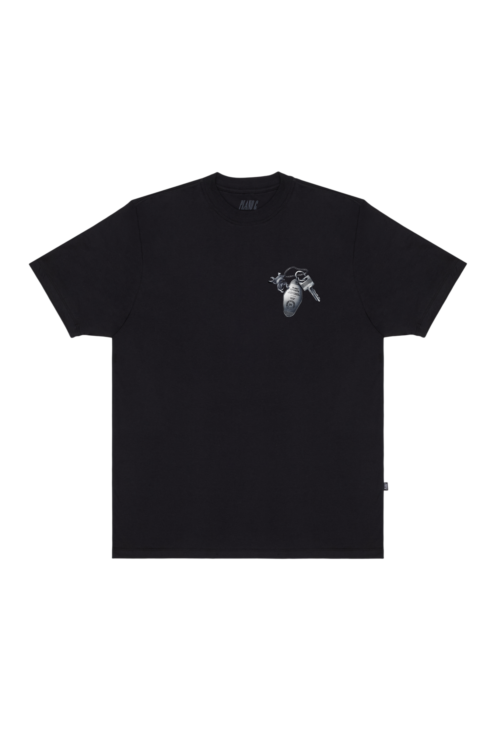 Camiseta Keychains Black