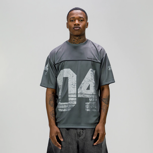 04 Grey Jersey Tee - TAKE-OFF