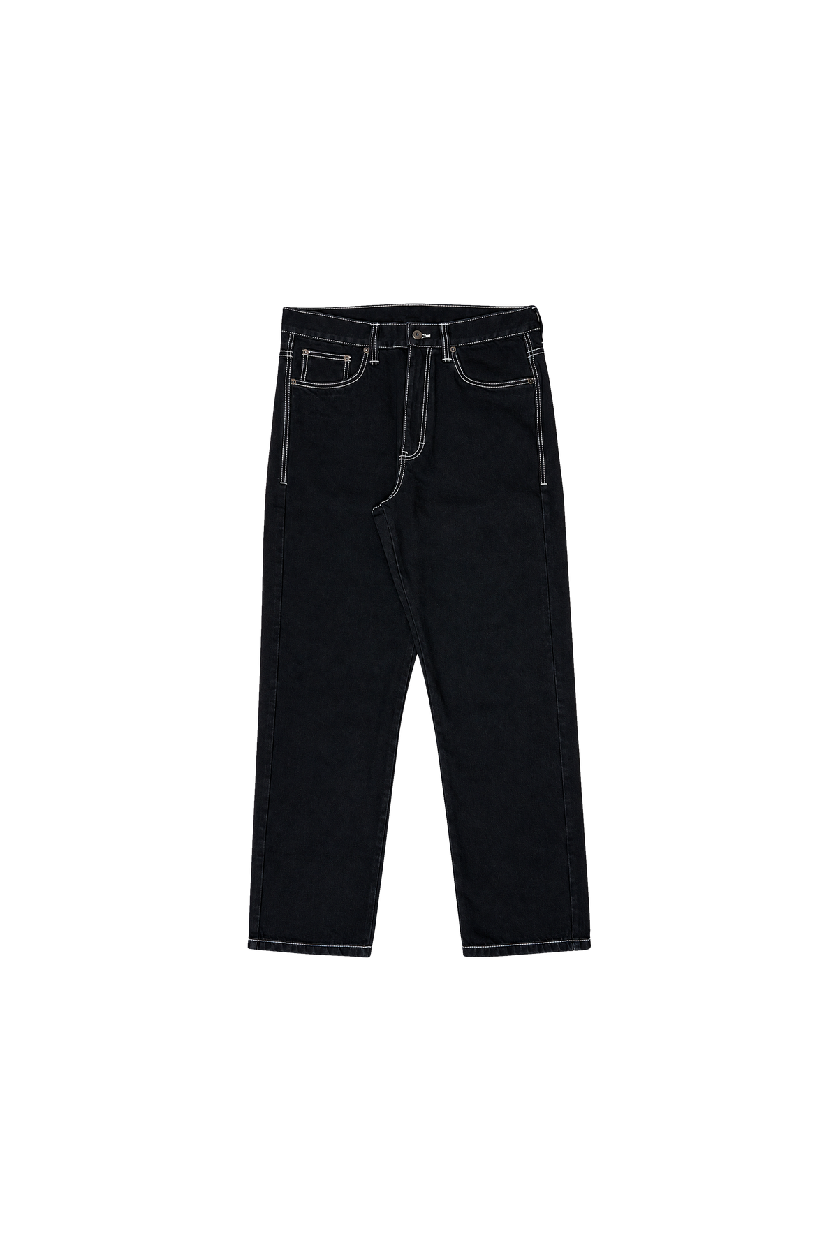 Calça Jeans Reta Preta DOUX