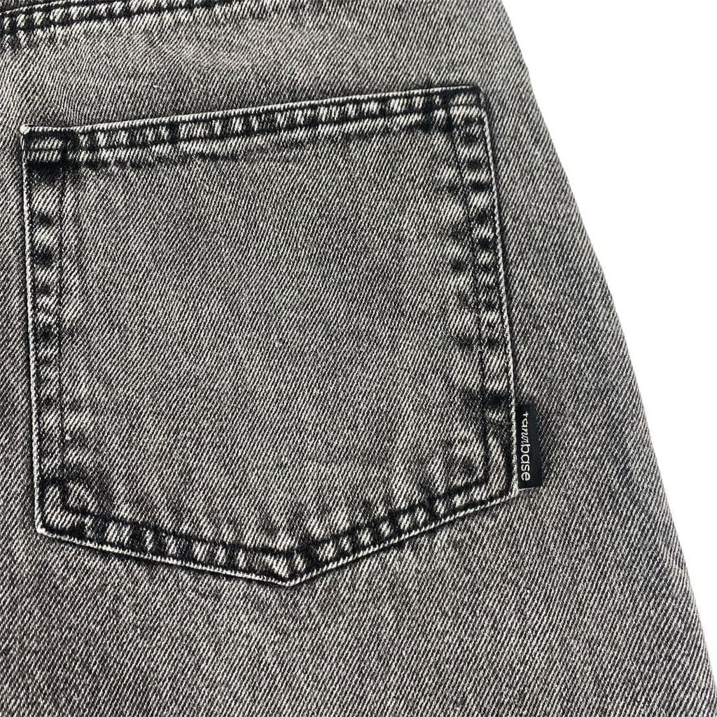Storm Grey Baggy Jeans - TANABASE