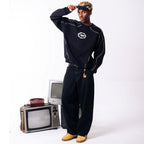 Crewneck Sentinel Black - TANABASE