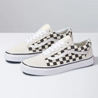 Tênis Old Skool Checkerboard White Black - Vans