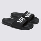 Chinelo Slide-On Black True White - Vans