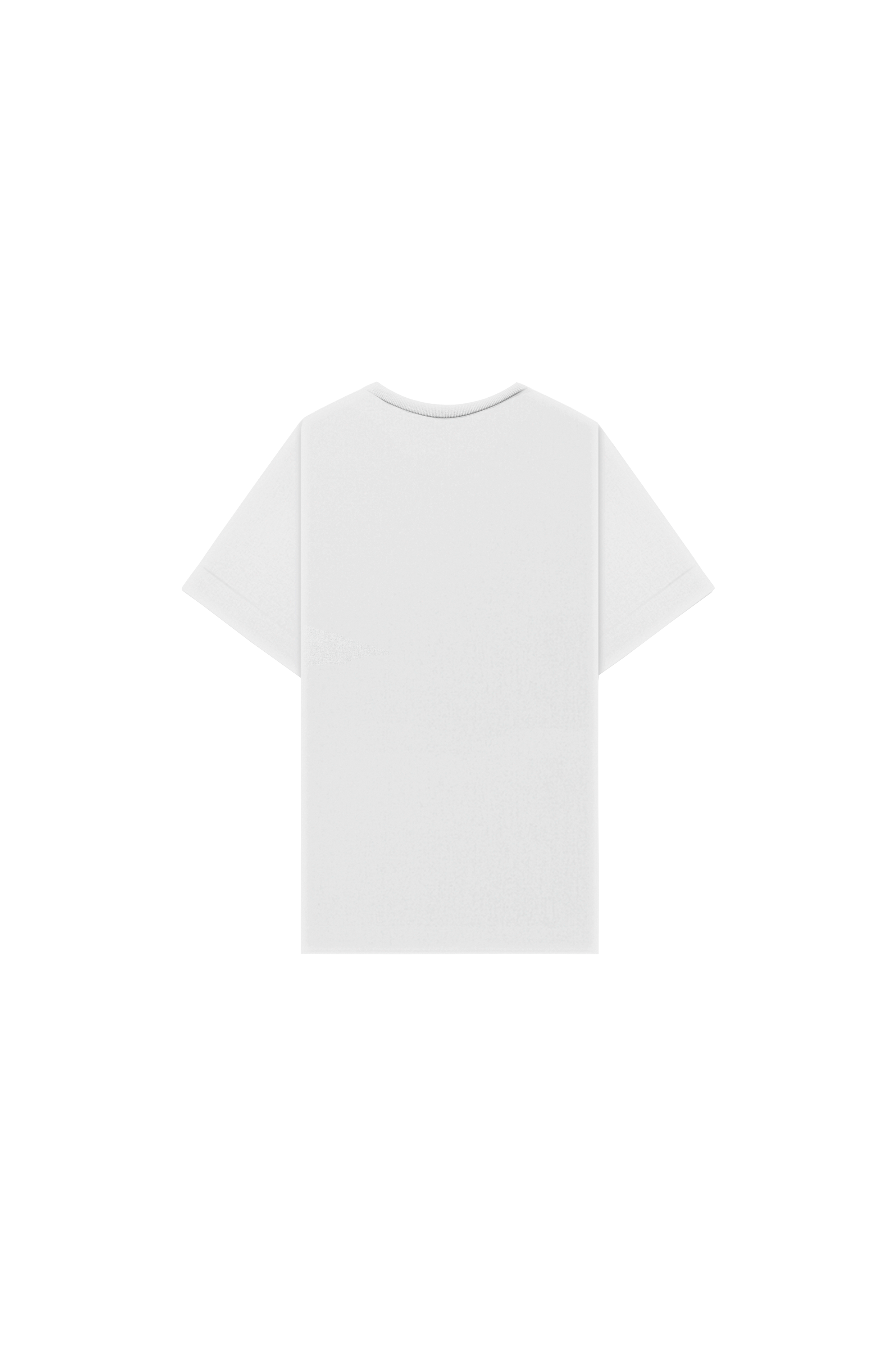 Essential Slim White Tee - QUIET