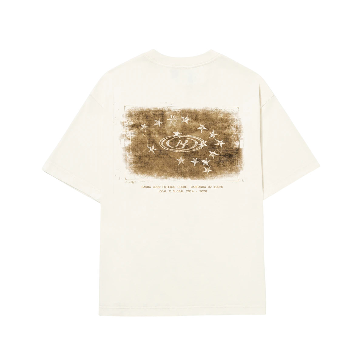 Camiseta "Várzea" Off White