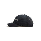 Boné Six Panel "Barra do Brasil Souvenir" Estonado Preto - BARRA