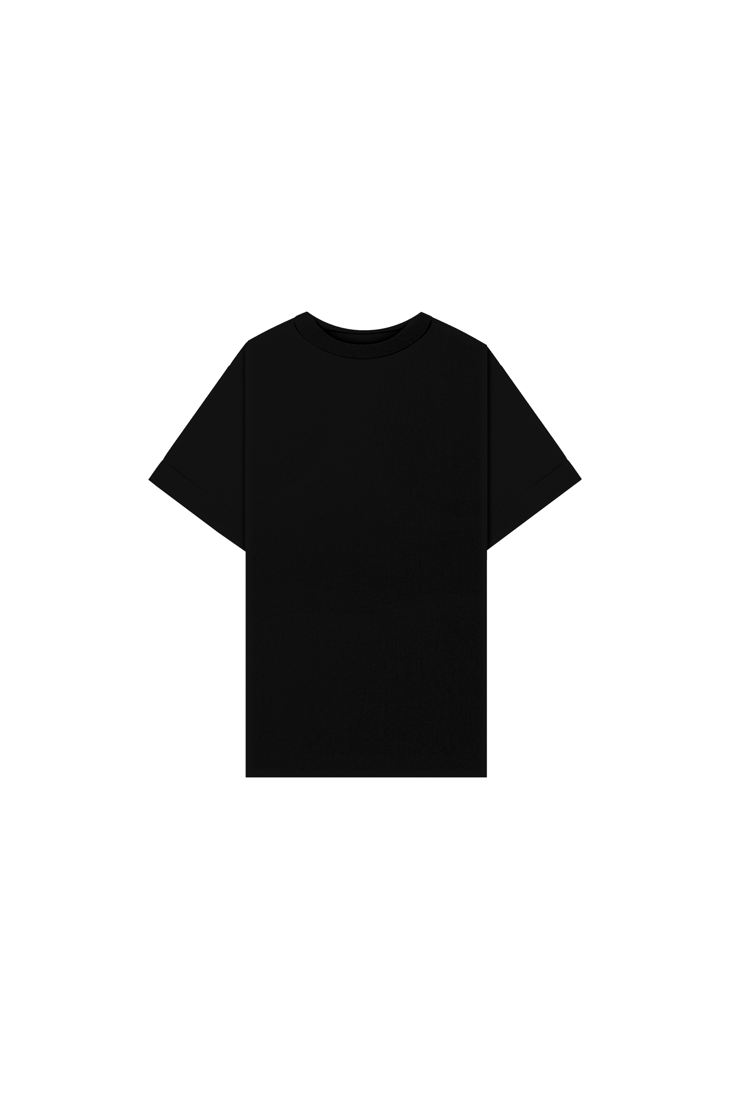 Essential Slim Black Tee - QUIET